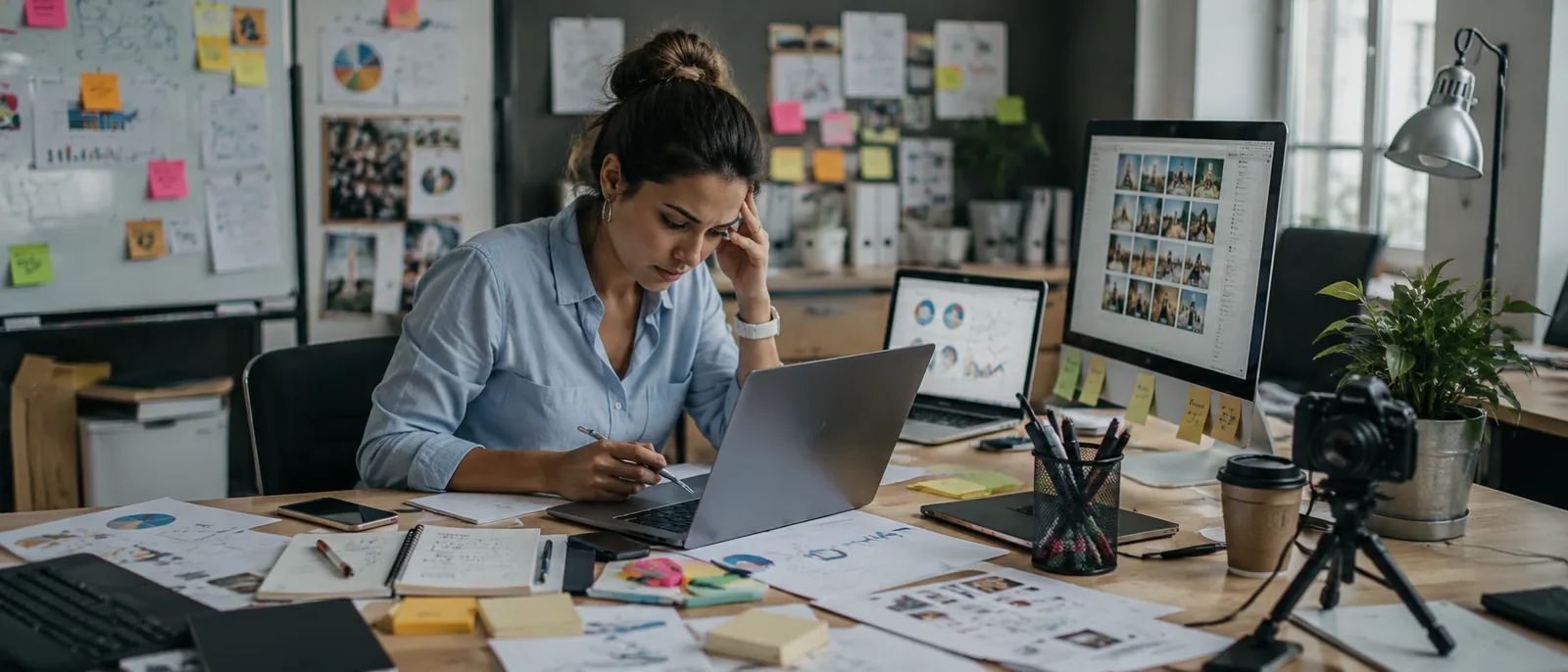 Risorsa interna al lavoro su contenuti e marketing aziendale